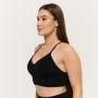Sportski grudnjak Sculpt Seamless Black - GymBeam XL