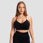 Sportski grudnjak Sculpt Seamless Black - GymBeam L