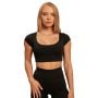 Ženska majica Cropped Sense Black - BeastPink XS