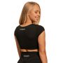 Ženska majica Cropped Sense Black - BeastPink XS