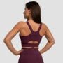 Sportski grudnjak Cut-Out Eggplant - GymBeam L