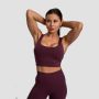 Sportski grudnjak Cut-Out Eggplant - GymBeam L