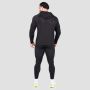 Majica dugih rukava Static Black -GymBeam XXL