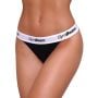 Ženske tange 3Pack Black - GymBeam M