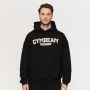 Dukserica s kapuljačom Varsity Black - GymBeam XL