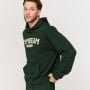 Varsity Hoodie Green - GymBeam XXXL