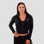 Ženska dukserica TRN Zip-Up Black – GymBeam M