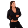 Ženska dukserica TRN Zip-Up Black – GymBeam M