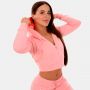 Ženska dukserica TRN Zip-Up Pink – GymBeam XS