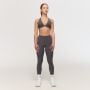 Women‘s Fierce Leggings Grey - GymBeam XXL