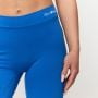 Women‘s Fierce V-back Leggings Blue - GymBeam XXL