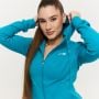 Ženska dukserica Limitless Zip Up Aquamarine - GymBeam L