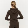 Ženska dukserica Limitless Zip Up Espresso - GymBeam M