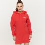 Ženska dukserica Limitless Longline Hot Red - GymBeam XXL
