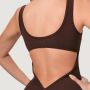Women‘s NEO Jumpsuit Mocha - GymBeam XL