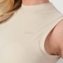 Women‘s NEO Turtleneck Top Almond - GymBeam XL