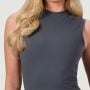 Women‘s NEO Turtleneck Top Iron - GymBeam M