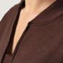Women‘s NEO Zip-Up Sweatshirt Mocha - GymBeam S