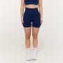 Ženske kratke hlače Sculpt Seamless Navy - GymBeam S