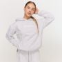 Ženska hoodie dukserica Varsity Grey - GymBeam XXL