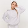 Ženska hoodie dukserica Varsity Grey - GymBeam M