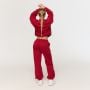 Women‘s Varsity Joggers Red - GymBeam XXL
