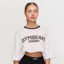 Ženska Oversized majica Varsity White - GymBeam M
