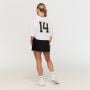 Ženska Oversized majica Varsity White - GymBeam XL
