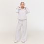 Women‘s Varsity Sweatpants Grey - GymBeam XXL
