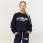 Ženska dukserica Varsity Blue - GymBeam XXL
