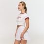 Ženska majica Varsity White - GymBeam XL
