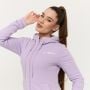 Ženska dukserica Limitless Zip Up Lavender - GymBeam S