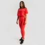 Ženski Crop Top Limitless Hot Red - GymBeam XS