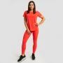 Ženska majica Limitless Hot Red - GymBeam XL