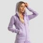 Ženska dukserica Limitless Zip Up Lavender - GymBeam S