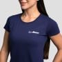 Ženska majica Basic Navy Blue - GymBeam M