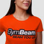Ženska majica Beam Orange - GymBeam L