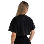 Ženska majica CropTop Washed Black  - STRIX S