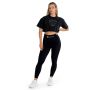 Ženska majica CropTop Washed Black  - STRIX S