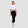 Women‘s Earned Cropped T-shirt White - GymBeam M