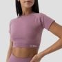Ženski crop top FLO Violet - GymBeam XL