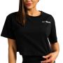 Ženski Crop Top Limitless Black - GymBeam S