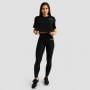 Ženski Crop Top Limitless Black - GymBeam S