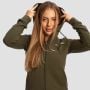 Ženska dukserica Limitless Zip Up Espresso - GymBeam S