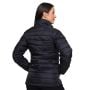 Ženska puffer jakna Black/Orange - GymBeam L