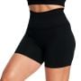 Ženske kratke hlače Sculpt Seamless Black - GymBeam XL