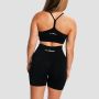 Ženske kratke hlače Sculpt Seamless Black - GymBeam XL