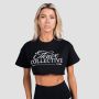 Ženski Crop Top Thrive Black - GymBeam M