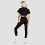 Ženski Crop Top Thrive Black - GymBeam M
