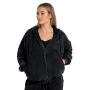 Ženska dukserica Zip Up Washed Black - STRIX M